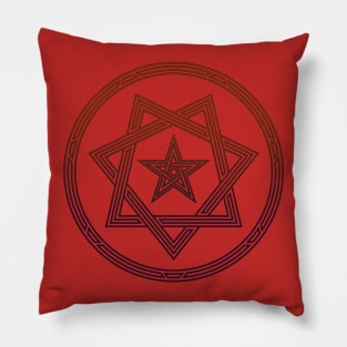 Heptagram Star Sigil Shirt Pillow