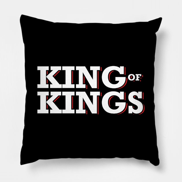 King Of Kings Pillow by JamesBennettBeta