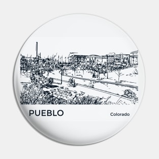 Pueblo Colorado Pin