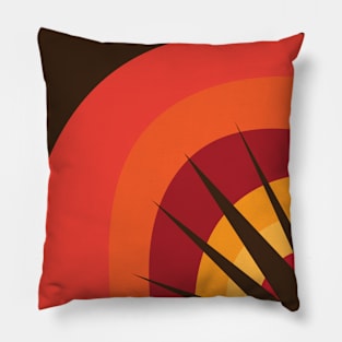 Agave silhouette Pillow