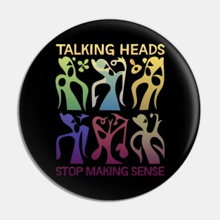 Talking Heads Stop Making Sense // Retro Style Design Pin