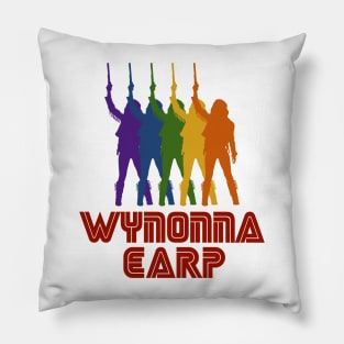 Pride Wynonna Earp Silhouettes Pillow