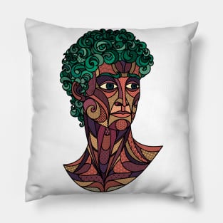 Michelangelo's David by Hung Creations Pillow