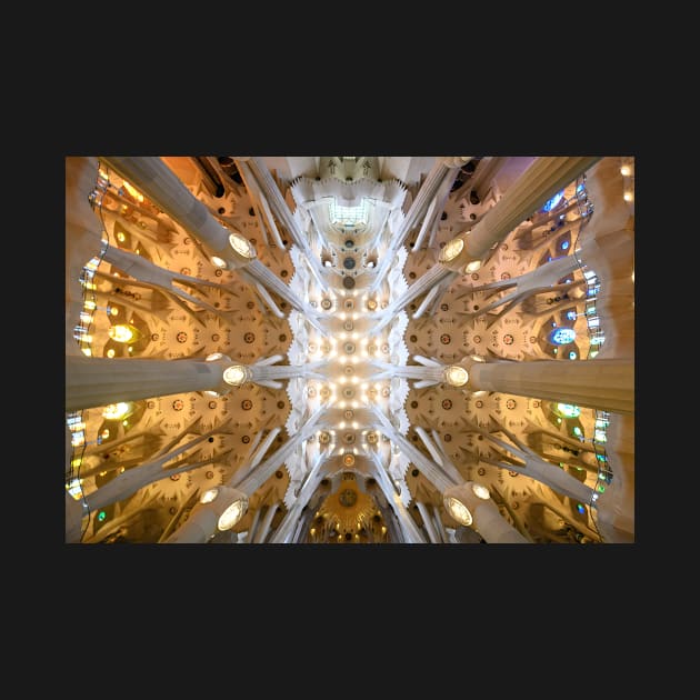 Sagrada Familia cathedral in Barcelona, Spain by mitzobs