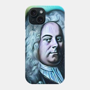 George Frideric Handel Portrait | George Frideric Handel Artwork 5 Phone Case