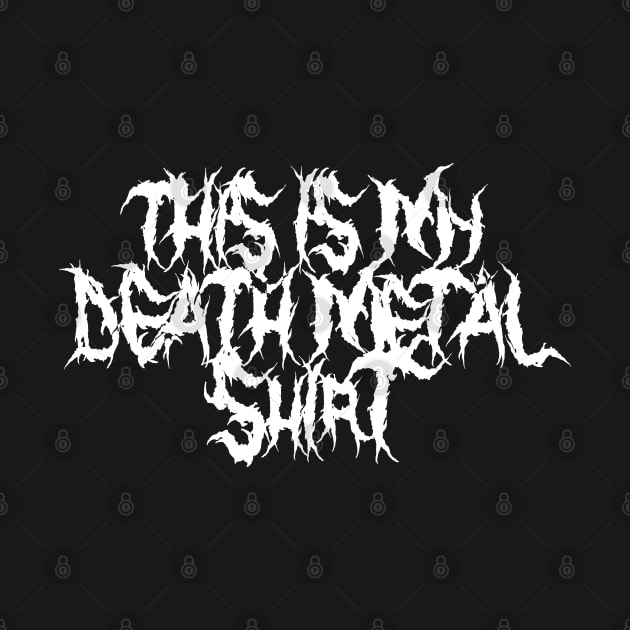 This is my Death Metal shirt by jonah block