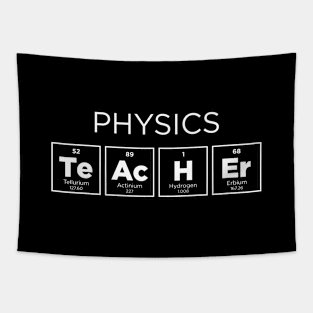 Physics Teacher Periodic Table Tapestry