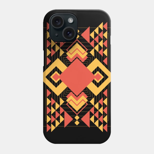 Geometric lines 4 Phone Case by Tuye Project