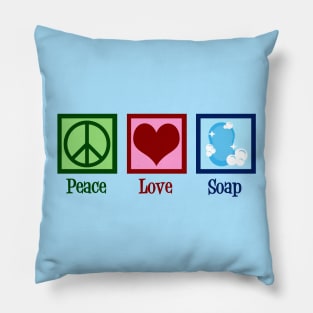 Peace Love Soap Pillow