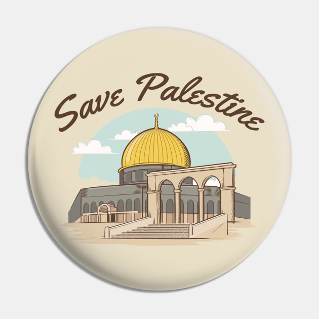 Free Palestine Pin by IKAT