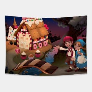 Hansel and Gretel Tapestry