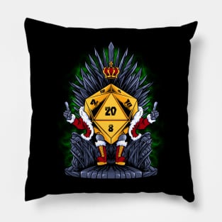 king of dice Pillow