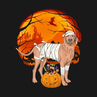 Vizsla mummy pumpkin T-Shirt