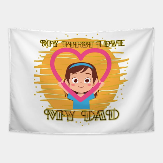 Love Dad Tapestry by Stayintouch2me