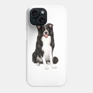 A Happy Border Collie - Just the Dog Phone Case