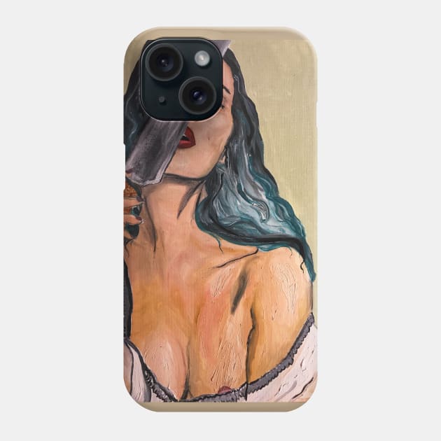 Bella Hadid by Isabella Mills Phone Case by vantablackclothes