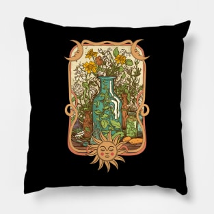 Celestial Botanical Pillow