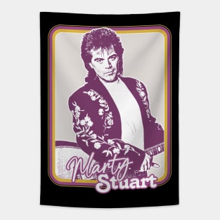 Marty Stuart /// Retro Country Fan Art Design Tapestry