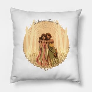 Demeter and Persephone Pillow