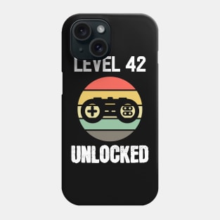 Level 42 Unlocked - For Gamers Phone Case