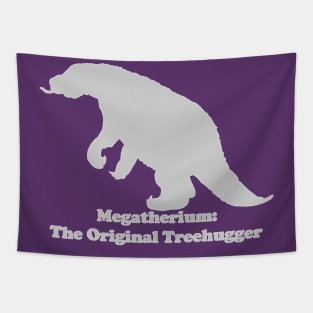 Megatherium:  The Original Treehugger (Light) Tapestry