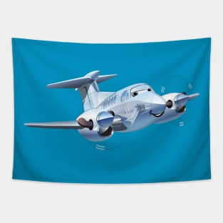 Cartoon plane Tapestry