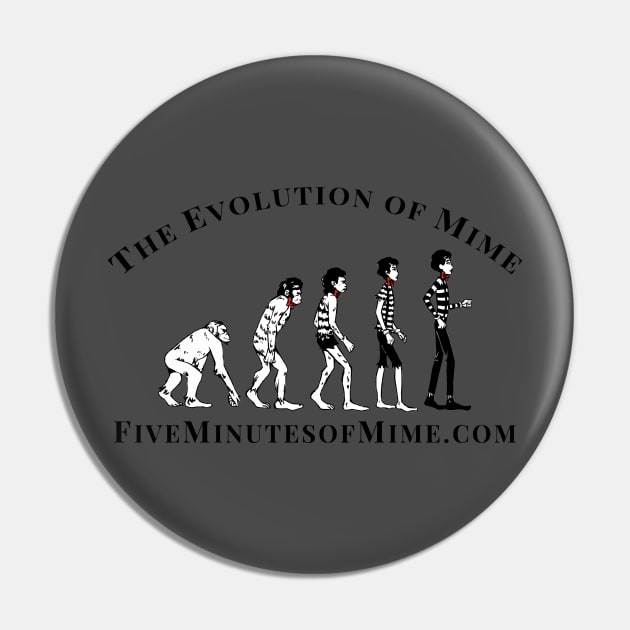 The Evolution of Mime Pin by FiveMinutesOfMime