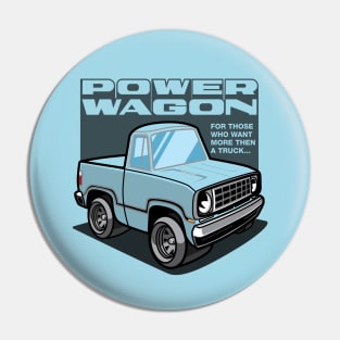 Light Blue - Power Wagon Pin