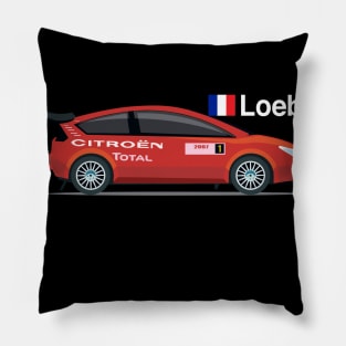 SÉBASTIEN LOEB 2006 C4 WRC Rally CAR CITROEN Pillow