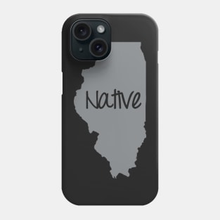 Illinois Native Pride IL Chicago Phone Case