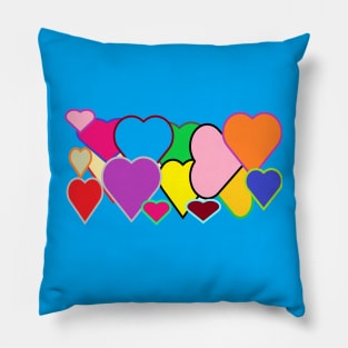 Colors of Love Pillow