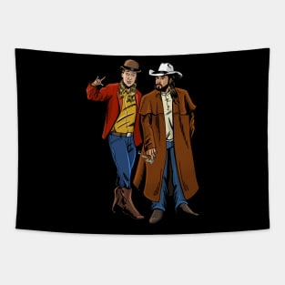 Old West Jay and Silent Bob Tapestry