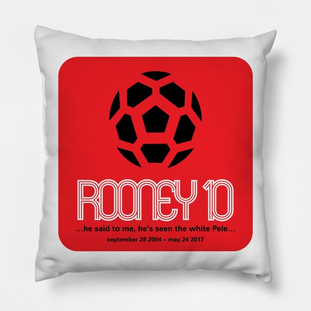 Rooney 10 - The White Pele Pillow by DAFTFISH