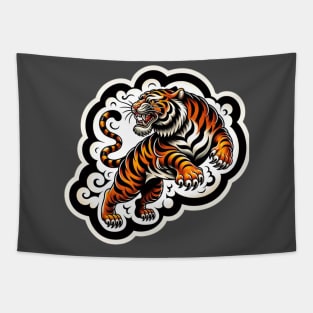 Traditional Tiger Tapestry