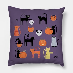 Halloween Cats Pillow