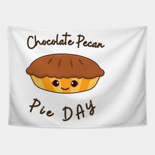 Children Chocolate Pecan Pie Day Tapestry