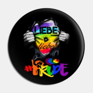 LIEBE IST LIEBE PRIDE Pin