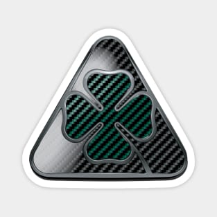 Alfa Romeo Quadrifoglio carbon fibre Magnet