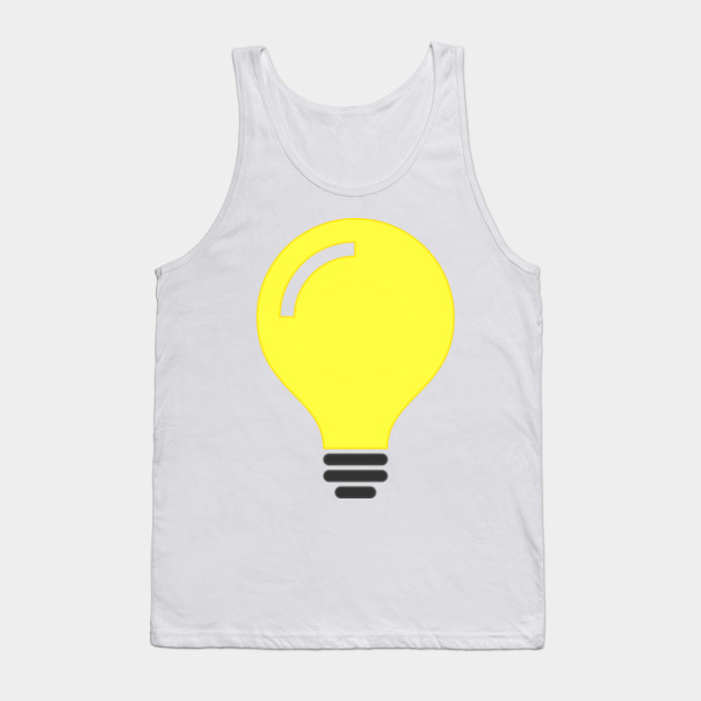 Limited Edition Exclusive Light Bulb Idea Icon Light Bulb Idea Icon Tank Top Teepublic