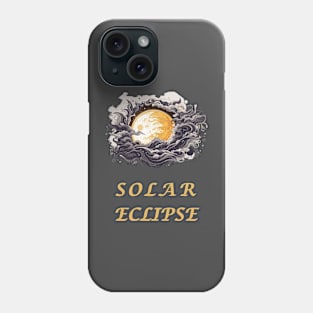 total solar eclipse 2024 Phone Case