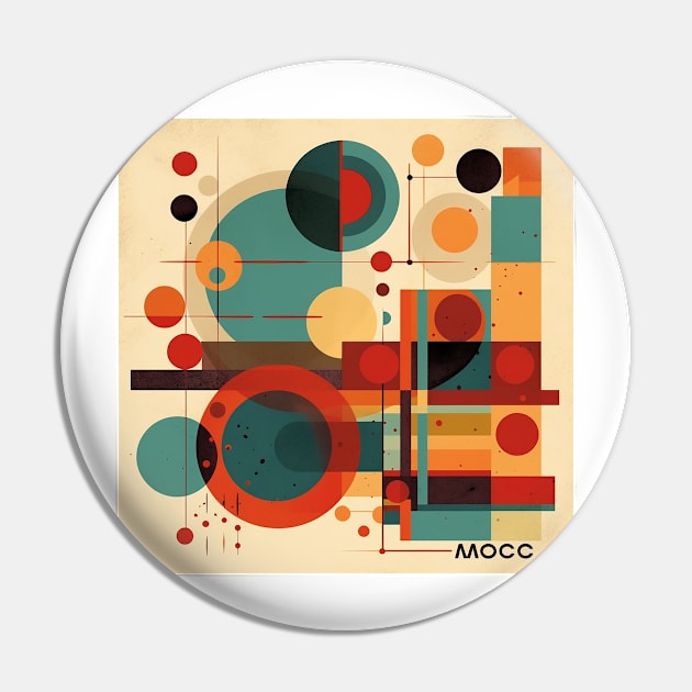 Mechanized Abstraction Pin by melbournedesign