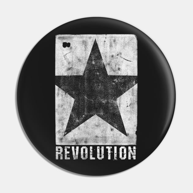 Black Star Revolution Pin by OsFrontis