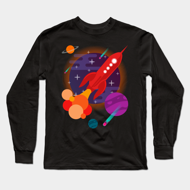 red rocket t shirt