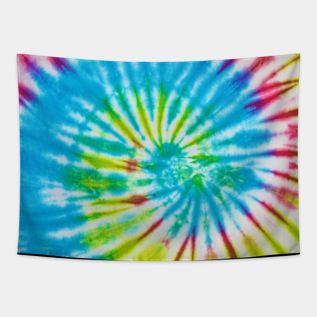 Tie Dye Hippy Pattern Tapestry by aquariart