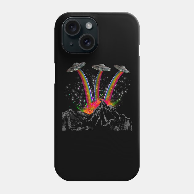 Alien Colour by UrbanHero Phone Case by MotorManiac