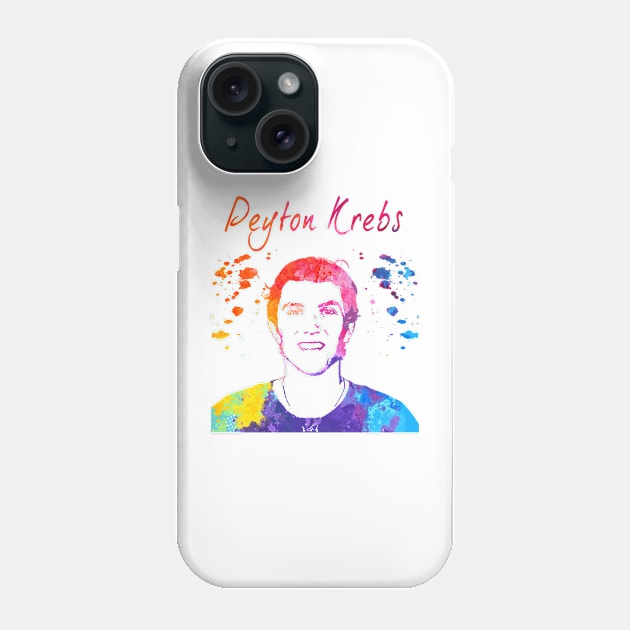 Peyton Krebs Phone Case by Moreno Art