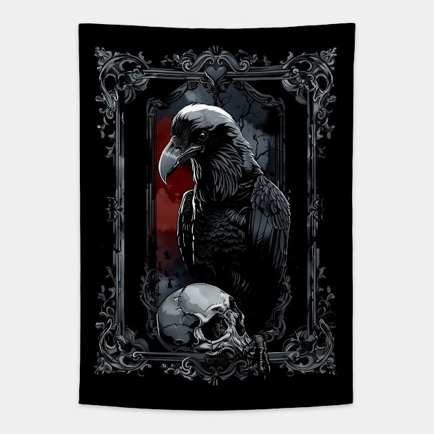 Flapping Condor Tapestry by DarkFeather