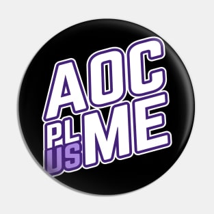 AOC Plus Me Pin