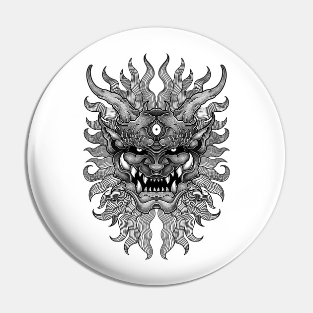 Oni Pin by Sadhakaya