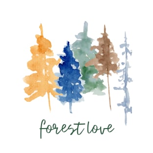 Forest Love Nature Trees T-Shirt